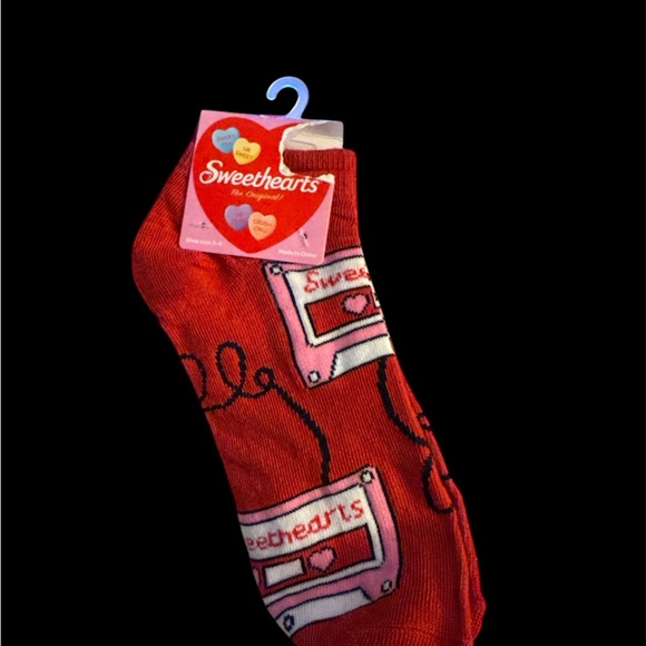 Sweethearts Red Novelty Socks - Picture 1 of 2